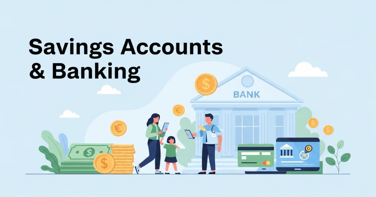 Savings Accounts & Banking: Types, Benefits, Interest Rates & Tips - Appiconic
