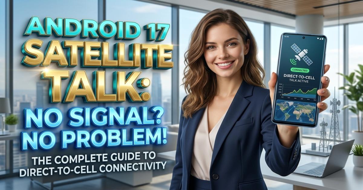 Android 17 Satellite Talk: The Complete Guide to Direct-to-Cell Connectivity - Appiconic