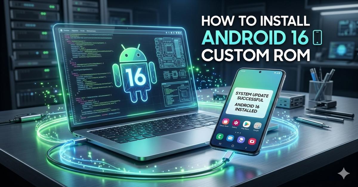 How to Download and Install Android 16 Custom ROM (GSI) on Any Android Device - Appiconic